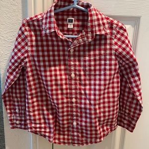 Janie and Jack button down dressy shirt for boys